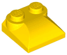 Slope, Curved 2 x 2 x 2/3 with 2 Studs and Curved Sides