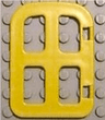 Duplo Door / Window Pane 1 x 3 x 2 1/2 with Four Panes