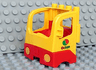 Duplo Cabin Truck Semi-Tractor Cab with Red Base and Octan Logo Pattern on Both Sides
