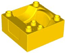 Duplo, Train Cab / Tender Base with Bottom Tube