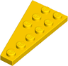 Wedge, Plate 6 x 3 Right