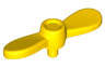 Minifigure, Propeller 2 Blade Twisted Tiny with Small Pin