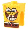 Minifigure, Head, Modified SpongeBob SquarePants with Bottom Teeth Pattern