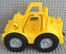 Duplo Bulldozer Body with Wheels