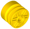 Wheel 18mm D. x 14mm with Pin Hole, Fake Bolts and Shallow Spokes