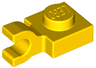 Plate, Modified 1 x 1 with U Clip (Horizontal Grip)