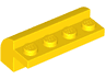 Slope, Curved 2 x 4 x 1 1/3 with 4 Recessed Studs