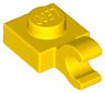 Plate, Modified 1 x 1 with Open O Clip (Horizontal Grip)
