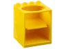 Container, Cupboard 4 x 4 x 4 with Elliptical Hole for Sink