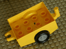 Duplo Trailer with Hitch Ends
