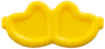 Minifigure, Utensil Trolls Glasses, Angled Hearts with Pin