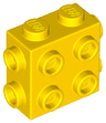 Brick, Modified 1 x 2 x 1 2/3 with Studs on Side and Ends