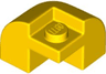 Slope, Curved 2 x 2 x 1 1/3 Corner Round with Recessed Stud
