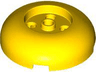 Brick, Round 4 x 4 Dome Top with 2 x 2 Recessed Center