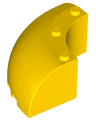 Brick, Round Corner 6 x 6 x 2
