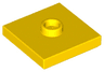 Plate, Modified 2 x 2 with Groove and 1 Stud in Center (Jumper)