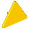 Road Sign 2 x 2 Triangle with Clip