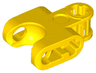 Technic, Axle Connector 2 x 3 with Ball Joint Socket - Closed Sides, Straight Forks with Open Axle Holes