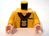 Torso SW Jacket with Black Undershirt and Gold Medal Pattern / Yellow Arms / Light Nougat Hands