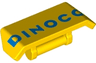 Vehicle, Spoiler with Bar Handle with Blue 'DINOCO' Pattern