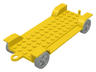 Fabuland Car Chassis 6 x 14 with Hitch