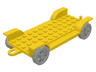 Fabuland Car Chassis 6 x 12 with Hitch