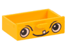 Container, Cupboard 2 x 3 Drawer with Face Pattern