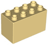 Duplo, Brick 2 x 4 x 2
