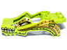 Flywheel Fairing Crocodile Shape with Gold and White Crocodile Pattern