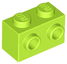 Brick, Modified 1 x 2 with Studs on 1 Side