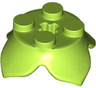Plant Leaves 2 x 2 with 4 Petals and Axle Hole