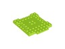 Brick, Modified 8 x 8 x 2/3 with 1 x 4 Indentations and 1 x 4 Plate