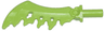 Minifigure, Weapon Sword, Serrated