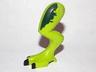 Dinosaur Leg Large (Rear) Dilophosaurus Left with Pin, Black Claws and Dark Green Blotch Pattern
