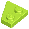 Wedge, Plate 2 x 2  Right