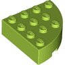 Brick, Round Corner 4 x 4 Full Brick