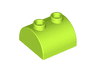 Slope, Curved 2 x 2 Double with 2 Hollow Studs