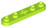 Technic, Plate 1 x 5 with Smooth Ends, 4 Studs and Center Axle Hole