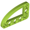 Technic, Liftarm, Modified L-Shape Quarter Ellipse Thin 3 x 5