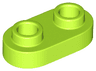 Plate, Round 1 x 2 with Open Studs