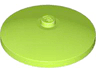 Dish 4 x 4 Inverted (Radar) with Solid Stud