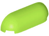 Slope, Curved 1 x 4 with Rounded Ends