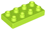 Duplo, Plate 2 x 4 x 1/2 (Thick)
