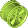 Wheel 30.4mm D. x 20mm with No Pin Holes and 5 Large Spokes