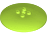 Dish 6 x 6 Inverted (Radar) - Solid Studs