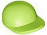 Minifigure, Headgear Cap - Short Curved Bill