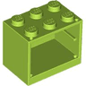Container, Cupboard 2 x 3 x 2 - Solid Studs