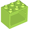Container, Cupboard 2 x 3 x 2 - Hollow Studs