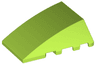 Wedge 4 x 4 Triple Curved No Studs