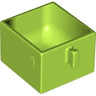 Duplo, Furniture Drawer 2 x 2 with Pull Handle